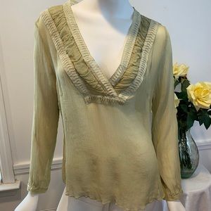 Gorgeous Pure Silk LANE BRYANT Top 14/16